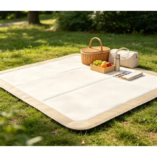 Tapis de sol de pique-nique extérieur imperméable et portable